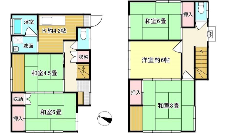 静岡県熱海市網代案件の間取り