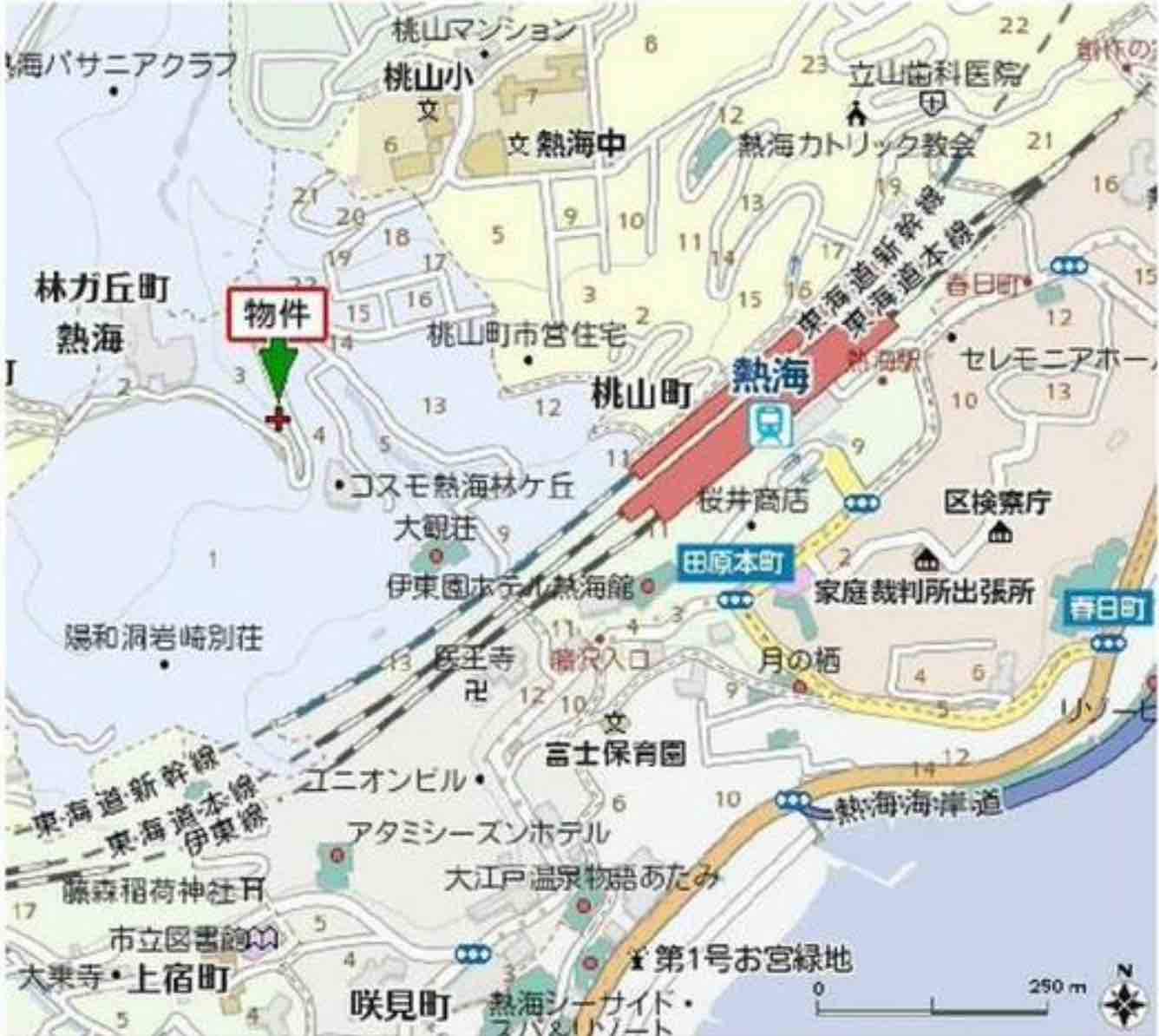 熱海市林ガ丘町特選土地の警告