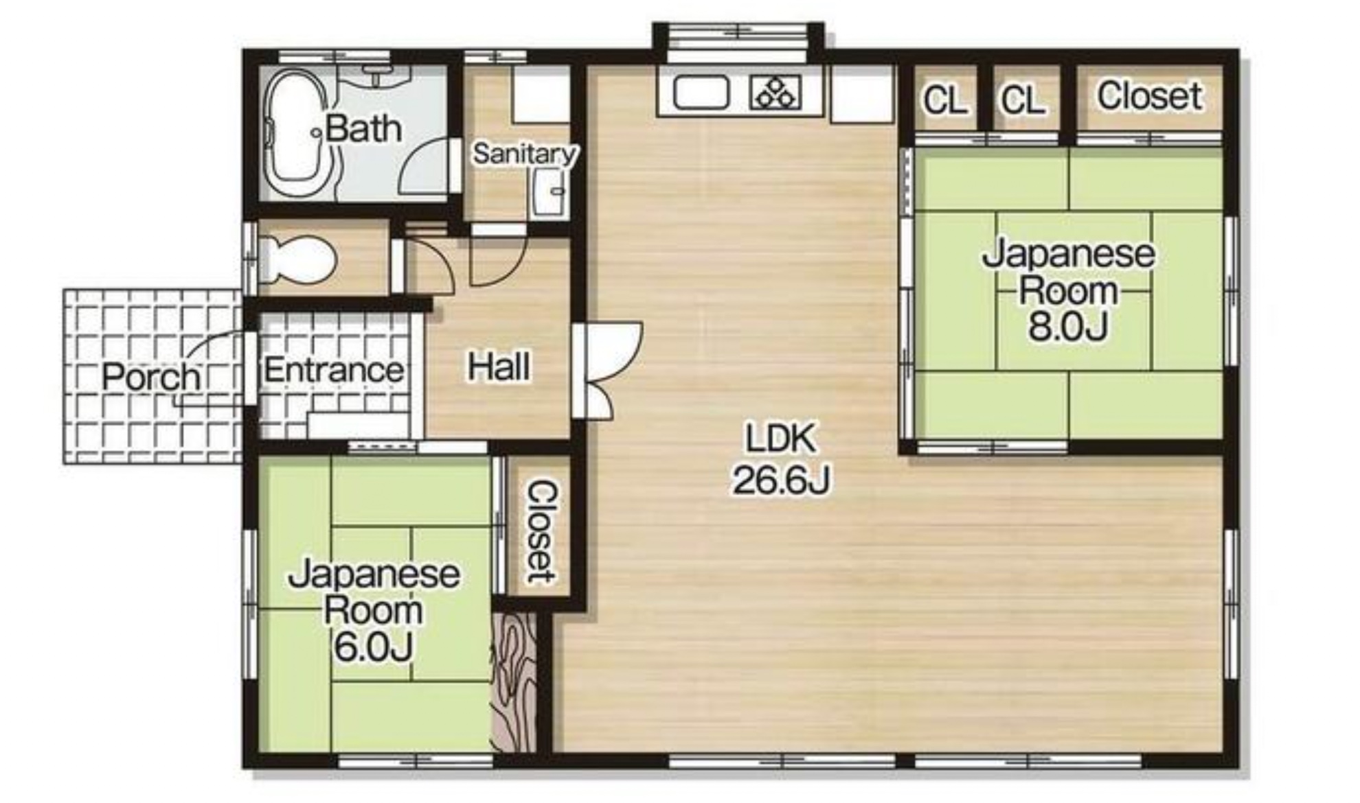 御宿台西部グリーンタウンの物件の間取り