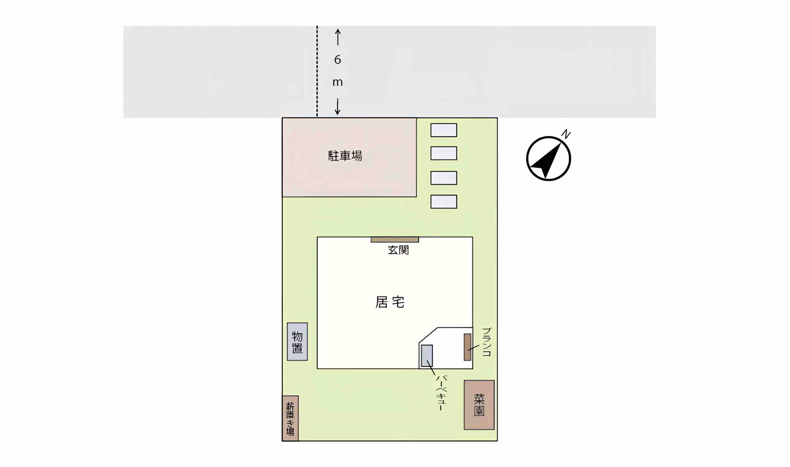 静岡県沼津市岡宮の物件の間取り