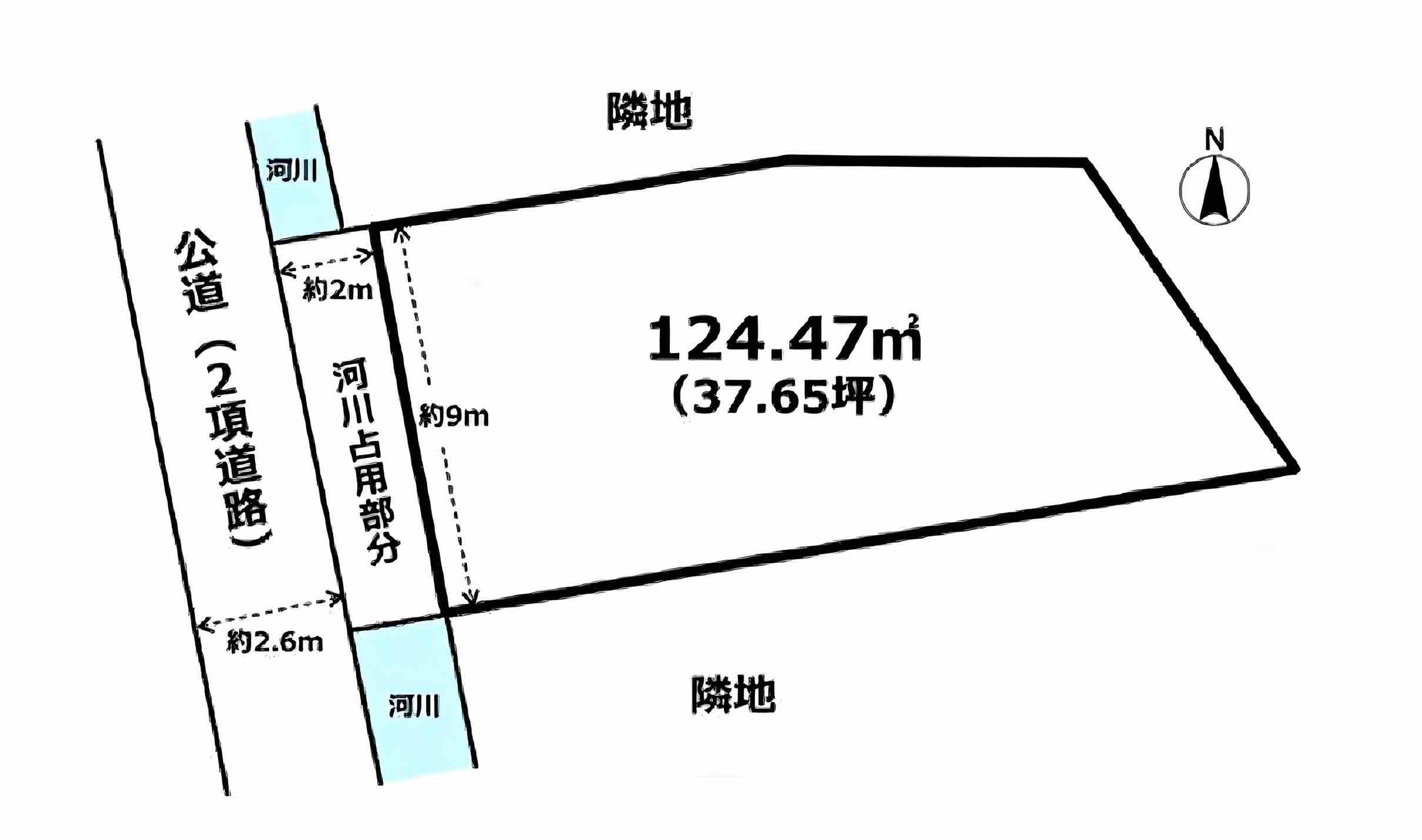 伊豆急下田駅の土地の区画図