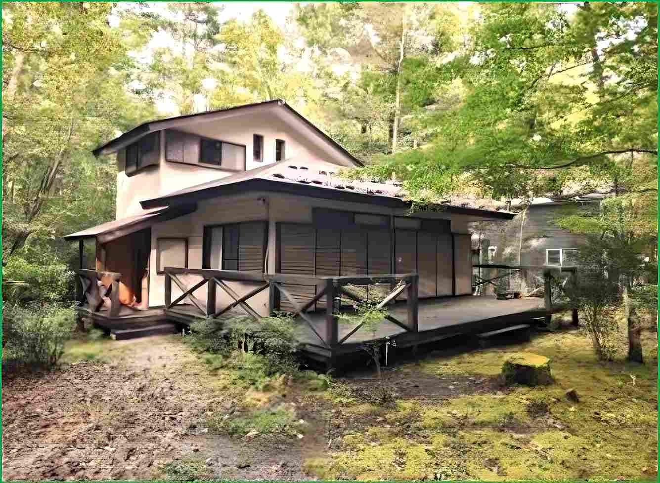 北軽井沢大学村の中古戸建の外観