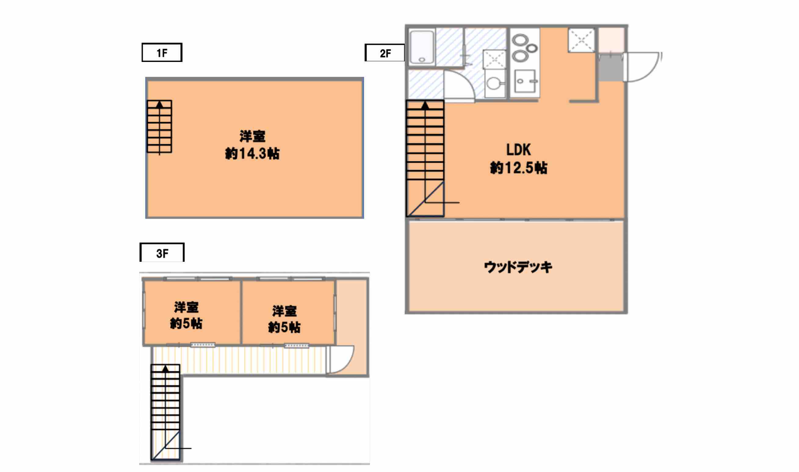 山梨県南都留郡山中湖村の物件の間取り